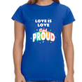 thumbnail image 2 of Love is Love Gay Pride Month Transgender Rainbow Lesbian Shirts for Women, 2 of 8