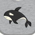 thumbnail image 4 of Inktastic Killer Whale Boys or Girls Baby Bib, 4 of 4