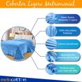 thumbnail image 3 of Cobertor Ligero Matrimonial Blancos Melocotton Cielo 210 cm x 170 cm, 3 of 4