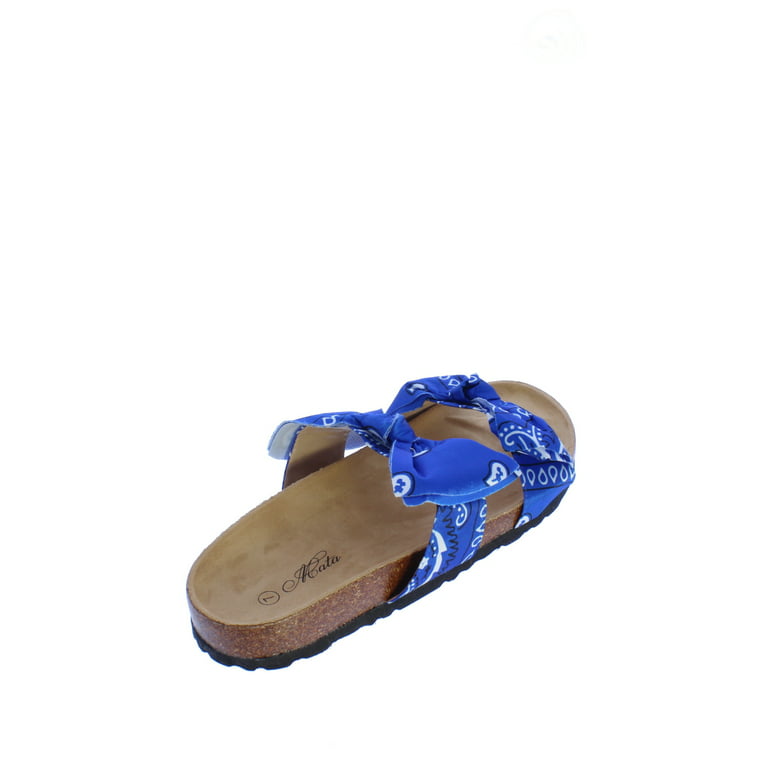 Mata Double Strap Slide Sandal in - Walmart.com