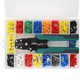 thumbnail image 4 of Kit de Herramientas de Prensa de Abrazadera Ferrule de Enjuague incluyendo 18 Tipos 960 Pezas Terminales de alambre aislados Autoletando la Herramient de aluminador de aluminio, 4 of 6