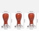 thumbnail image 2 of Tamper de café 49mm/51mm/58mm Base plana espiral ondulación Espresso Cafe Barista herramientas para accesorios de cocina prensa de café Adepaton 2021624-6, 2 of 8