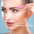 thumbnail image 4 of 60 Pieces Eyebrow Razor Shaper Trimmer Shaver Women Facial Razor with Precision Cover, 4 of 7