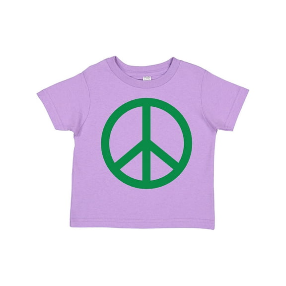 Inktastic Green Symbol Peace Sign Boys or Girls Toddler T-Shirt