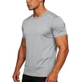 thumbnail image 6 of hoksml Men's Quick Dry Short Sleeve T-Shirt Breathable Mesh Athletic Workout Gym Running Top with Reflective Details, 6 of 9