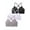 Black/White/Lt Heather Grey, variant on 4Leezy Soft Seamless Padded Training Bras | Tween Girls 3 Pack