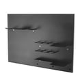 thumbnail image 2 of Estante de pared para herramientas de café, de hierro, ahorra espacio, con asa para almacenar café y accesorios de instalación, color negro, 2 of 14