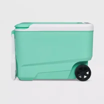 Wheelie Cool 38qt Rolling Cooler-Mint