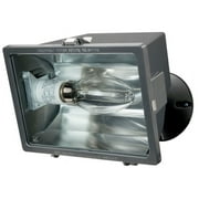 Lithonia Lighting Switch Hardwired High-Pressure Sodium Black Floodlight