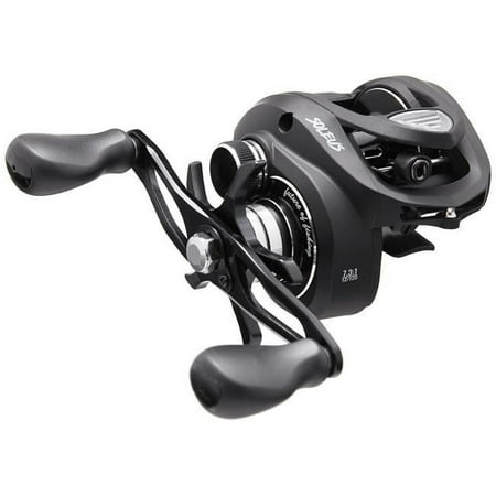 UPC: 0842424117243 | Favorite Fishing SLSB7R 7.3-1 Right Soleus Casting Reel  Black