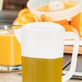 thumbnail image 4 of Miangastore Clear Water Pitcher Water Pitcher White Lid 1Pack 8.7X7.3X5.5In, 4 of 9