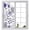 Purple, variant on Abstract Circles Window Privacy Film, Modern Minimalist Purple Black Cobalt Spots Dots Frosted Glass Window Clings Static Cling UV Heat Blocking Reusable Door Sticker for Bathroom 19.6 x 39.3 Inch