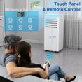 thumbnail image 3 of Havato Portable Air Conditioner 8000BTU , Portable Ac Units Covers up to 450 Sq,White, 3 of 8