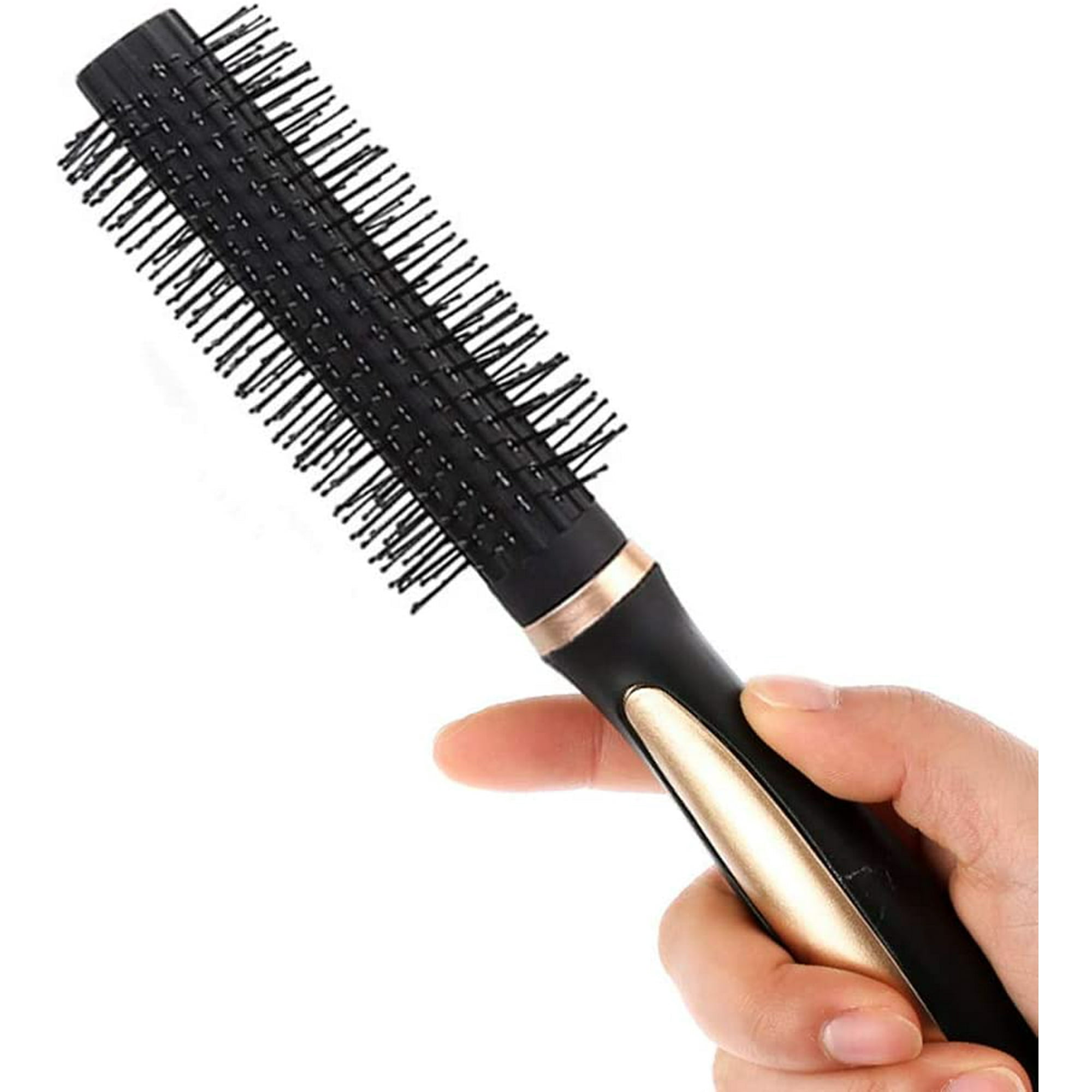 Yaohui Yao Women s Hair Brush Set Includes Round Flat And Skeleton Brushes Ideal For Drying Detangling And Styling Black