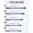 thumbnail image 5 of Minzimin 1pcs Reflective Dog Collar, Sturdy Nylon Collars for Large Girl and Boy Dogs, Adjustable Dog Collar with Quick Release Buckle, 5 of 6