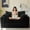 Black, variant on BYBYME Boneless Couch Sofa,Thick Corduroy Loveseat Bean Bag Chair Upholstered 2 Steater Sofa Couch with Deep Seating,Sofa in a Box or Bedroom Office Apartment,No Assembly,Pink