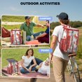thumbnail image 4 of Tower Pink Cooler Backpack Insulated Waterproof Leak Proof Backpack Cooler Lightweight Lunch Picnic Camping Backpack Cooler for Men Women, 4 of 6