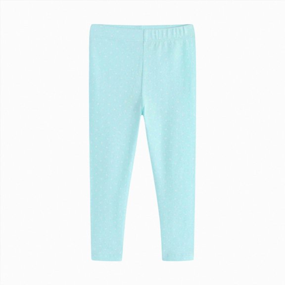 mgoYE Toddler Girls Leggings Pants Full Length Cotton Basic Leggings Stretchy Soft Leggings Tights Pants 4-5 Years