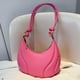 thumbnail image 5 of Bolso Bandolera para Mujer Gran Capacidad PU Saddle Make Up Cosmetic Bag (Rose Red), 5 of 9