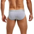 thumbnail image 2 of "Aayomet Men Underwear Boxer Brief Men's High-Leg Opening Bikini Underwear Brazilian Back Mens Underwear,Gray XL", 2 of 4