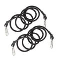 thumbnail image 1 of 2Pcs 1.5M Elastic Rope Straps with Carabiner for Wagon Cart for Kayak Luggage Tent, 1 of 8