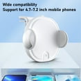 thumbnail image 5 of TFYZYY 15W Fast Wireless Car Charger Mount Type-C for Smartphones, Adjustable Air Vent Holder, Compatible with iOS & Android, 360° Rotation, 5 of 6