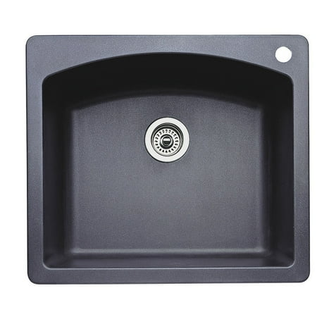 BLANCO DIAMOND Single Dual Mount - Anthracite