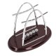 thumbnail image 2 of Adorno de bola de oscilación de escritorio, decoración de bola de equilibrio de hierro, decoración de bola de escritorio, decoración de bola de equilibrio de hierro, ingeniería de precisión, 2 of 12