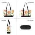 thumbnail image 6 of FORMRS Canvas Laptop Tote Bag for Women with 15.6" Computer Compartments Shoulder Handbag, Candy Orange, 6 of 7
