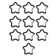 thumbnail image 2 of 10 Uds. Mosquetón con forma de estrella de , Clip para llavero, bloqueo a presión, resistente para mochilas, accesorios para botellas de , negro, 2 of 8