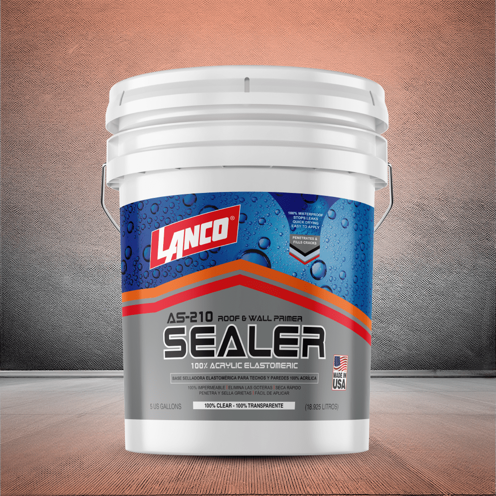 Lanco Acrylic Primer Sealer Clear Finish, 5 Gallon