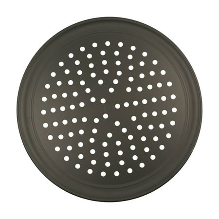 

American Metalcraft HCT14-P 14\ Hard Coated Aluminum Perforated Wide Rim Pizza Pan-Each