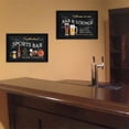 thumbnail image 5 of Trendy Decor4U "Sports Bar" Collection By Debbie DeWitt, Printed Wall Art, Ready To Hang Framed Poster, Black Frame - Finish:Multi-Finish:Multi, 5 of 5