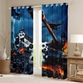 thumbnail image 2 of Homewish Camouflage Gamepads Boy Blackout Curtains Set of 2 (52x84 Each),Video Game Window Curtains,Abstract Camo Gamer Curtains and Drapes,Breathable Home Decor, 2 of 6