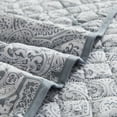 thumbnail image 4 of Mellanni Bedspread Coverlet Set Medallion Zen - Reversible Bedding Cover - Oversized Quilt Set, 3 Piece, King / Cal King, Medallion Zen, 4 of 7
