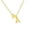 A, variant on Initial Heart Necklace Heart Letter Necklace Personalized Monogram Necklace 1 Pc