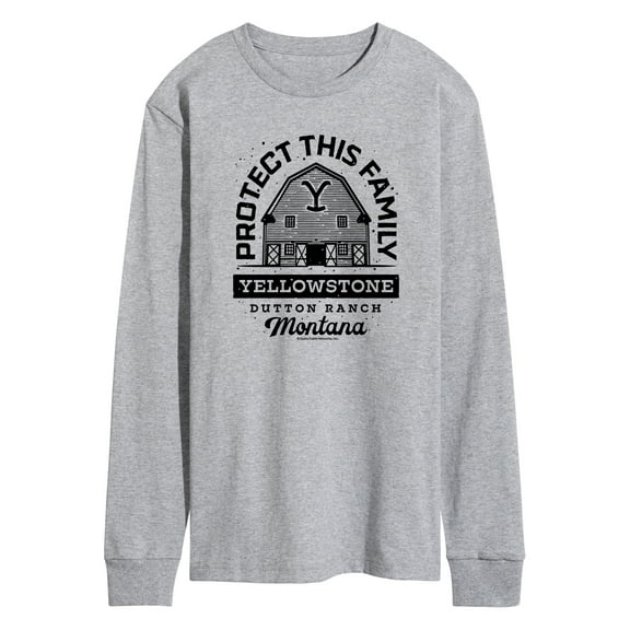 Yellowstone - Protect This Family - Men's Long Sleeve T-Shirt