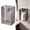 Grey, variant on Clearance Glacier-Pattern Grey Wall-Mounted Paper Towel Holder - No Drill Facial Tissue Storage for Bathroom and Kitchen (19x12cm)