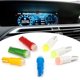thumbnail image 5 of Gwong Autos 10 unids T5 Indicador Luz LED Bulbos Alto Brillo 12V Auto Dashboard Cerámica COB Lámpara de advertencia para vehículo Gwong 24018979, 5 of 6