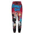 thumbnail image 3 of Family Guy Womens Sweatpants Joggers Pants Trousers Casual 3D Printing Fashion Sweatpants With Drawstring Closed Bottom Active Sports Track Pants, 3 of 7