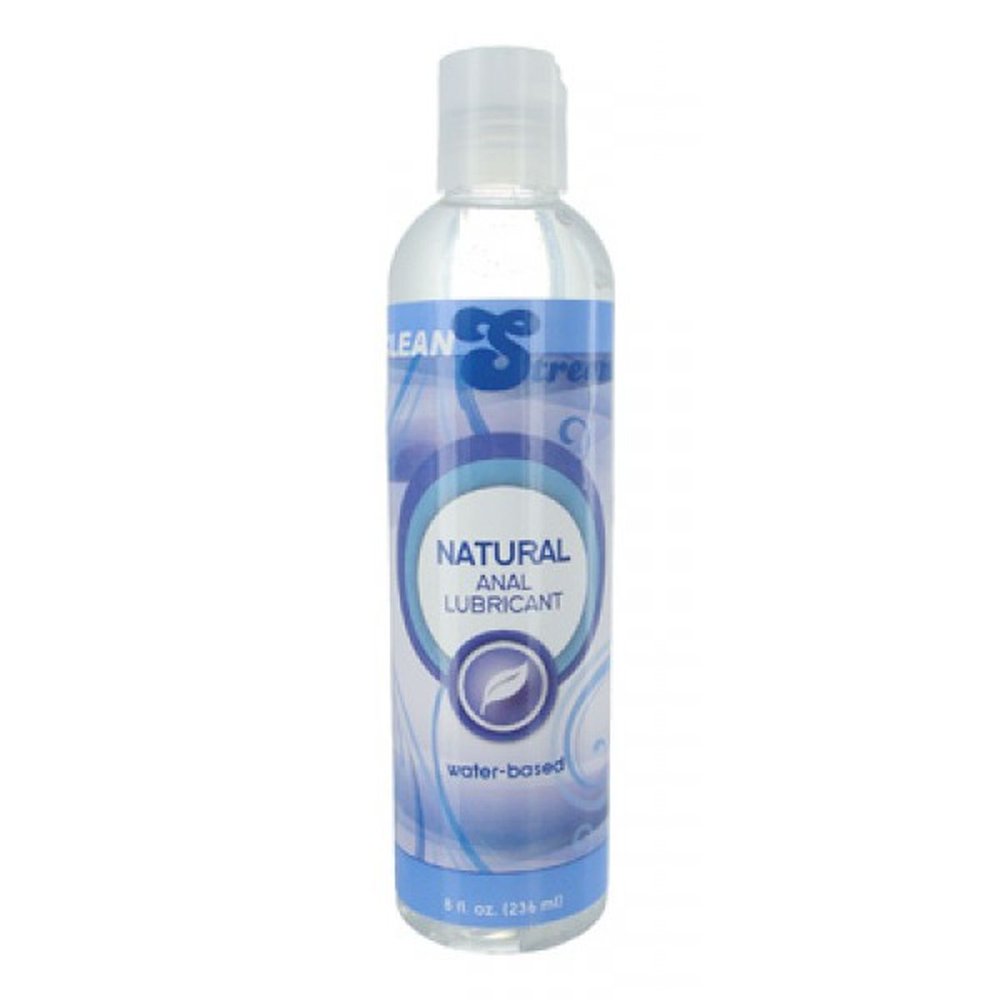 Natural H2OBased Anal Lube 8 Oz.