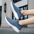 thumbnail image 5 of Tvtaop Women's One Step Sweat-absorbing Lightweight Casual Walking Shoes Women's Comfortable and Fashionable Sports Shoes, 5 of 7