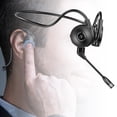 thumbnail image 3 of 2x Auriculares de Conducción ósea con Micrófono Desmontable Incorporado Batería de 150 MAH 6 - 8  de Reproducción, para Entrenamientos, 3 of 9