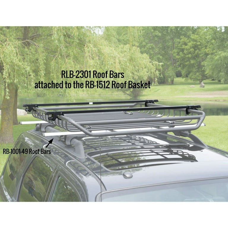 Apex Steel Universal Telescoping Strap-Attached Roof Cross Bars