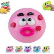 Smushers Squishy - Curiosities Smushers Dog Face Swap Squishy Soft Moldable Cute Slow Rise Relaxing Sensory Fidget Fun Desk Accessory for Adults