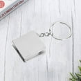 thumbnail image 3 of Tape Measure Measuring Keychain Mini Body Steel Tailor Clothing Keyring Ring Key Measures Fabric Sewing Miniature, 3 of 8