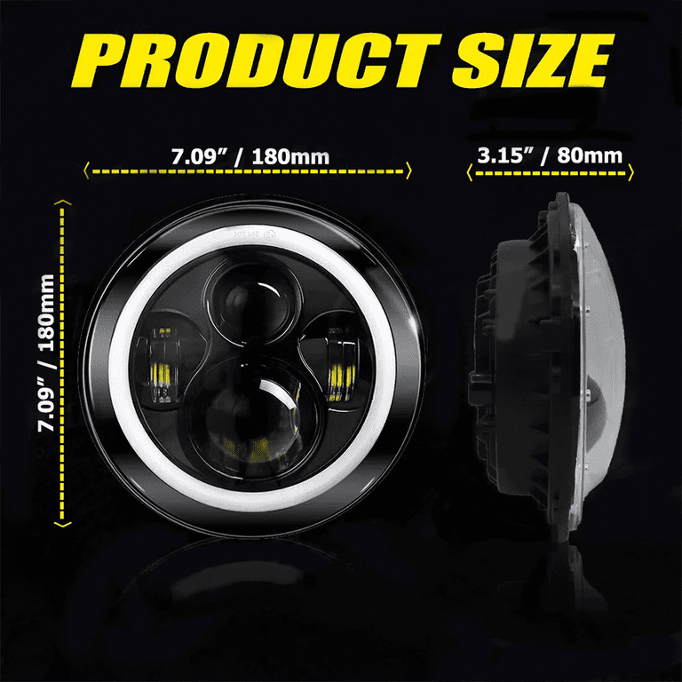 ヘッドライト 81108-28J10ブラック LED ランドクルーザー トヨタ ランクル 80 / 81 系 日本光軸仕様