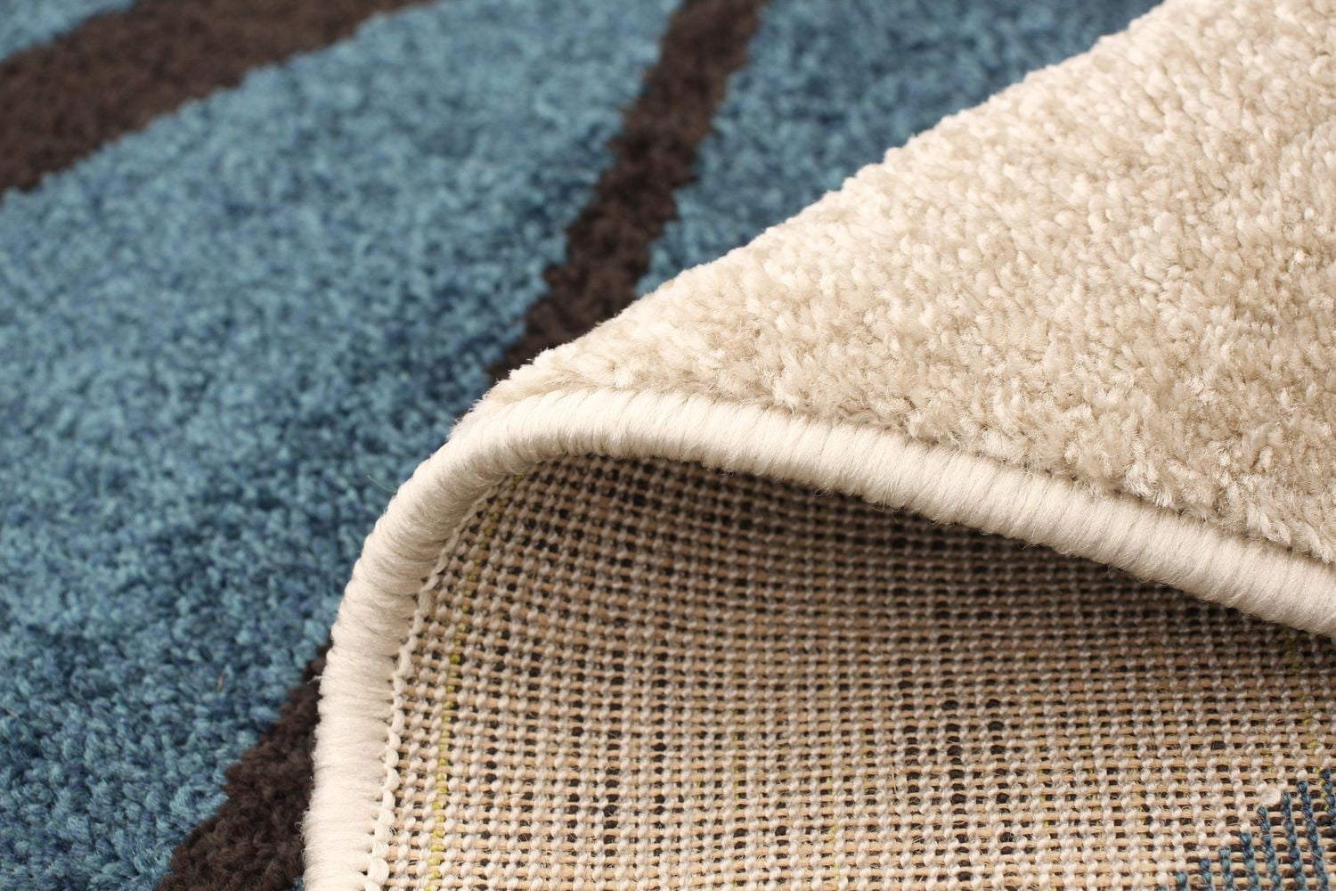 ECARPET Contemporary Area Rug, Swirl Lines Abstract Carpet Cosi Collection