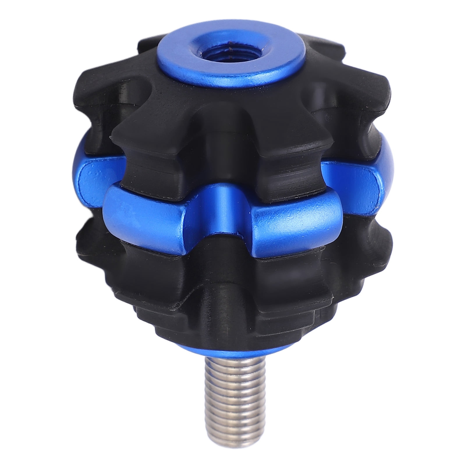 Aestri Archery Stabilizer Ball Stackable Vibration Noise Dampener Absorber for Compound and Recurve Bows Blue Aluminum Alloy Rubber 1 Count