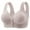 Womens Bras Purple, variant on Womens Front Closure Bras, Daisy Lace Bras for Women Front Closing No Underwire Comfort Senior Wireless Snap Closing Bra Full Coverage 36-44